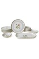 Set de mic dejun (12 piese), L'essentiel Maison, 275KRM2535, Bol pentru sos: 13 cm (4 bucăți), Alb