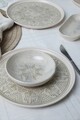 Set de mic dejun (14 Pieces), L'essentiel Maison, 275KRM2519, Eco-Friendly, Crem