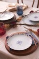 Set platouri servire desert (4 Pieces), L'essentiel Maison, 710KTP3727, Albastru