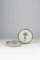 Set platouri servire desert (4 Pieces), L'essentiel Maison, 710KTP4523, Verde
