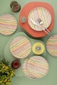 Set platouri servire desert (6 Pieces), L'essentiel Maison, 710KTP9362, Multicolor