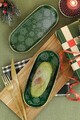 Set platouri servire (2 Pieces), L'essentiel Maison, 710KTP4578, Verde