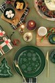 Set boluri pentru aperitive (2 Pieces), L'essentiel Maison, 710KTP4572, Verde