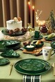 Set platouri servire desert (4 Pieces), L'essentiel Maison, 710KTP4566, Verde