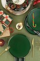 Set platouri servire desert (4 Pieces), L'essentiel Maison, 710KTP4569, Verde