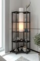 Lampadar, L'essentiel Maison, 666PTR1149, Negru