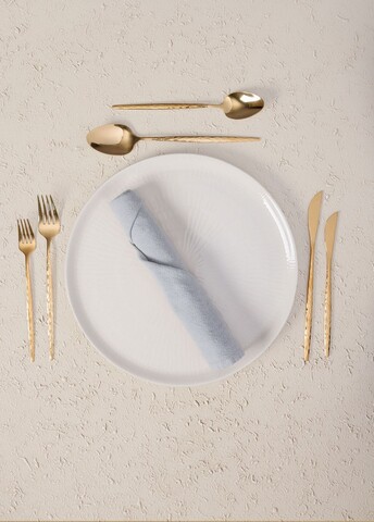 Set tacamuri (36 Pieces), L'essentiel Maison, 280TMA3719, Furculiță de masă: 22 x 3 cm (6 bucăți), Auriu