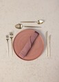 Set tacamuri (36 Pieces), L'essentiel Maison, 280TMA3720, Furculiță de masă: 22 x 3 cm (6 bucăți), Aur Mat