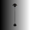 Lampadar, L'essentiel Maison, 892OPV3301, Negru