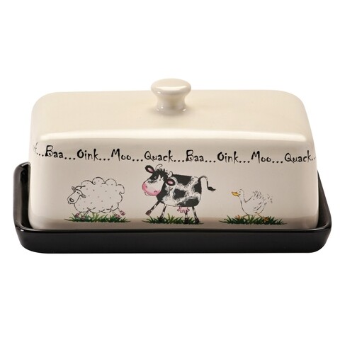 Untiera Home Farm, 18.2 x 11.5 x 9.3 cm, ceramica, multicolor