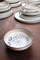 Set de mic dejun (14 Pieces), L'essentiel Maison, 335RTN1217, Platou: 22 cm (2 bucăți), Multicolor