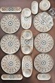 Set de mic dejun (29 Pieces), L'essentiel Maison, 335RTN1214, Oval de măslin: (2 bucăți), Multicolor