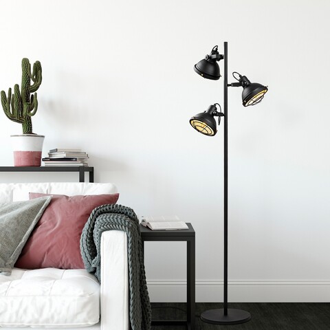 Lampadar, L'essentiel Maison, 521SHN2255, Negru