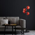 Lampadar, L'essentiel Maison, 521SHN3640, Roșu/Negru