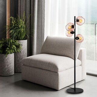 36x36x135 cm, Roz;Negru