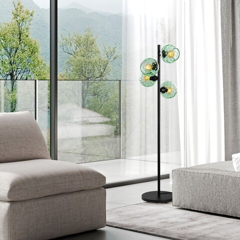 Lampadar, L'essentiel Maison, 521SHN3644, Mentă / Negru