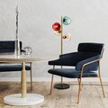 Lampadar, L'essentiel Maison, 521SHN3651, Multicolor / Auriu