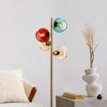 Lampadar, L'essentiel Maison, 521SHN3651, Multicolor / Auriu