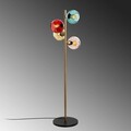 Lampadar, L'essentiel Maison, 521SHN3651, Multicolor / Auriu