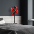 Lampadar, L'essentiel Maison, 521SHN3652, Roșu/Negru