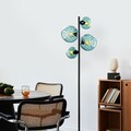 Lampadar, L'essentiel Maison, 521SHN3653, Albastru/Negru