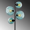 Lampadar, L'essentiel Maison, 521SHN3653, Albastru/Negru