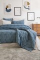 Lenjerie de pat dubla, L'essentiel Maison, Astrid, Albastru indigo
