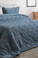 Lenjerie de pat dubla, L'essentiel Maison, Astrid, Albastru indigo