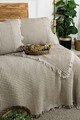 Set cuvertura pique dubla, L'essentiel Maison, Norah, Bej