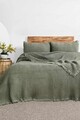 Set cuvertura pique dubla, L'essentiel Maison, Norah, Kaki