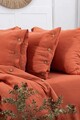 Lenjerie de pat dubla, L'essentiel Maison, Vetro, Caramiziu