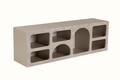 Consola, Hanah Home, Ferlis, 160x51x40 cm, Travertin Marmură / Gresie