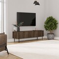 Comoda TV, Hanah Home, Herman, 160x45.6x31.4 cm, Maro