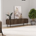 Comoda TV, Hanah Home, Herman, 160x45.6x31.4 cm, Maro