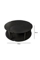 Set masute de cafea, Hanah Home, Yin Yang 3 70, Negru