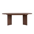 Masa extensibila, Hanah Home, Sorell, 160x75x90 cm, Maro