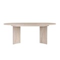 Masa extensibila, Hanah Home, Sorell, 160x75x90 cm, Travertin