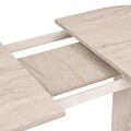 Masa extensibila, Hanah Home, Sorell, 160x75x90 cm, Travertin