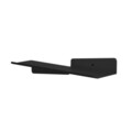 Raft de perete, Hanah Home, Vlnt123Syh, 60x14 cm, Negru