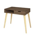 Birou, Hanah Home, Offer, 90x80x60 cm, Nuc antic / Lemn