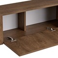 Comoda TV, Hanah Home, Nexus, 180x30x45 cm, Stejar Caucazian / Negru