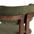 Scaun, Hanah Home, Toscana, 54x76x54 cm, Verde / Nuc închis