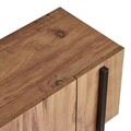 Comoda TV, Hanah Home, Nexus, 180x30x45 cm, Pin Atlantic / Negru