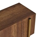 Comoda TV, Hanah Home, Nexus, 180x30x45 cm, Barok Walnut Gold