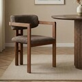 Scaun, Hanah Home, Toscana, 54x76x54 cm, Maro / Nuc