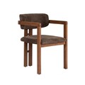 Scaun, Hanah Home, Toscana, 54x76x54 cm, Maro / Nuc
