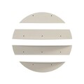 Raft de perete, Hanah Home, Vlnt118Kr, 76x76 cm, Bej pal