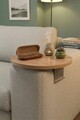 Masuta pentru cotiera canapea, Hanah Home, Artmtksofa1, 32x10x32 cm, Stejar
