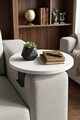 Masuta pentru cotiera canapea, Hanah Home, Artmtksofa1, 32x10x32 cm, Alb