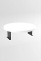 Masuta pentru cotiera canapea, Hanah Home, Artmtksofa1, 32x10x32 cm, Alb